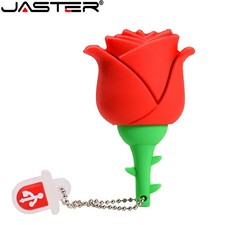 Rose Flower USB Flash Drives 64GB 32GB Red Blue Yellow Pink Purple Memory Stick Flash Drives price