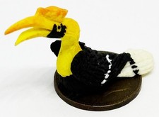 Tumdee Puppenhaus Gelber Hornvogel Vogel Garten Accessoire 1:12 Ton Figur Tuin Accessoire price