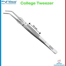 London College Tweezers Dental Surgical Diagnostic Dental Forceps Veterinary Lab Tweezers price