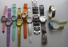 Lot Of 10  Women's Fashion Wrist Watch Nautic IssacMizrahiQuartz~Need Batteries Wristwatches price