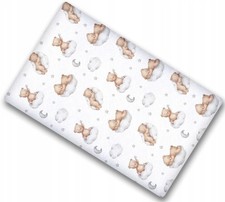 Baby Bed Fitted Sheet 140x70cm Cotton – Cloud Dreams Design for Cot Mattress Baby Bed price