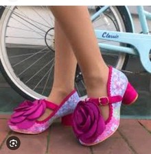 Irregular Choice Floral Kussen Uk8/42 Pink - White Wedding 8/42 Kussen price