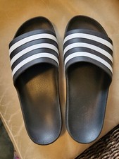 Adidas Mens Adilette Aqua Swim Black Slide Sandals  Size 6 Logo Slippers F35543 Heren slippers en sandalen price