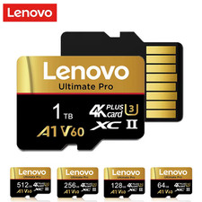 Original Lenovo Micro SD Card 16GB-512GB UHS-I A1 V30 100MB/s TF Memory Card Geheugen Cards price