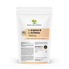 Arginine + Ornithine 1000 mg Tablets – High Strength Pump, Recovery & GH Support Strength en Performance producten price