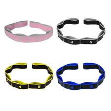 8 Segment Yoga Stretching Strap Resistance Band Exercise Band Resistance Band price