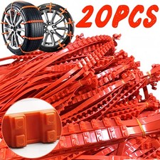 10/20PCS Tire Snow Chains Anti Skid Winter Emergency Wheel Chain Set Tire Chains price
