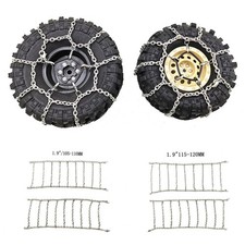 Metal Snow & Ice Tire Chains Anti-skid Wheel Chain For Tyres 1/10 Traxxas TRX-4 Tire Chains price