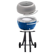 LotusGrill Smokeless Barbecue for Outdoor Dining with Glass Lid Cover and Stand Grill en Barbecue price