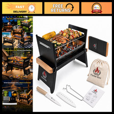 Portable Charcoal Grill - Ultra-Slim Folding BBQ for Camping, Travel & Outdoor | Grill en Barbecue price
