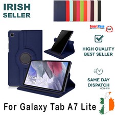 For Samsung Galaxy Tab A7 Lite Tablet Case 360° Rotating PU Leather Smart Cover Tablet hoes price
