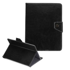 Universal 8 Inch Tablet Case Protective Folio PU Leather Shell Case Black Tablet hoes price