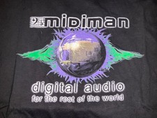 Vtg Midiman USA Shirt M-Audio MIDI Controllers Synthesizers EDM Music Software Grafische & muzieksoftware price