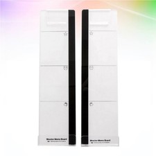 2 Pcs Monitor Accessories Holder Memo Clear Notes for Screen Monitoraccessoires price