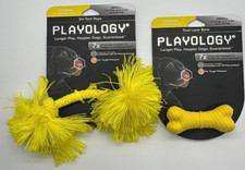 2PK Playology Dual Layer Bone & Dri Tech Rope SET ~ CHICKEN SCENTED ~ FAST SHIP Tech Speelgoed price