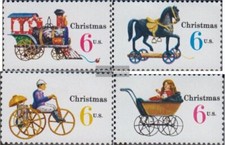 US 1017-1020 (compleet Kwestie) postfris MNH 1970 Kerstmis: Kinderspeelgoed Kinderspeelgoed price