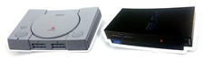 Ps1 and Playstation 2 Video Game Console Vinyl Sticker Set PlayStation spelconsole price