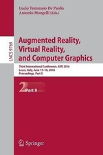 Augmented Reality, Virtual Reality, and Computer Graphics - 9783319406503 Virtual en Augmented Reality price