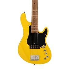 Cort GB Short Scale Electric Bass Guitar, Yellow Crush (NEW) Bass Guitar price