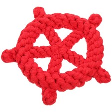 Molar Toy Dog Chewing Toys Thicken Cotton Rope Ship Wheel Design Educational Speelgoed Ship price