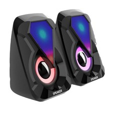 USB Wired Computer Speaker RGB Lighting Desktop Gaming High Volume Home8841 Gaming luidspreker price