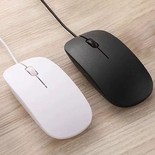 Black/White USB 2.0 Wired Scroll Wheel Mouse Mice for PC Laptop Notebook Desktop Wired muis price