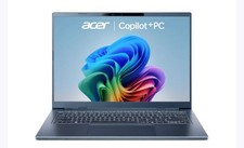 ACER Aspire 14 AI 14" Laptop, Copilot+ PC - Snapdragon X, 512 GB SSD, Blue Used Laptop & Notitieboek price