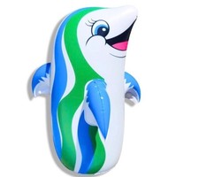 Swimline Inflatable Dolphin Bop Bag Poolside Floating Water Toy 36" | 90250 Inflatable Water producten price