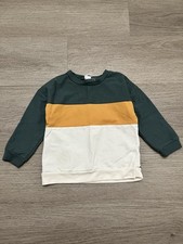 Pl Baby Baby Crewneck Sweatshirt 24 Months Green Mustard Off White Pullover Baby sweatshirt price