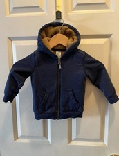 Carter's Baby Soft Lined Zip Sweatshirt Hoodie 24m Navy Blue Baby sweatshirt price