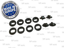 CAR MAT CARPET CLIPS FIXING GRIPS CLAMPS FLOOR HOLDERS SLEEVES PREMIUM BLACK 4+4 Auto Floor Mat price