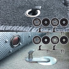4 Kit Car Floor Mat Hooks Retention Hold Down Clips Holders Fastener Replacement Auto Floor Mat price