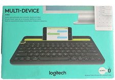 LOGITECH K480 Keyboard Bluetooth Wireless Multi-Device QWERTY Black Wireless toetsenbord price