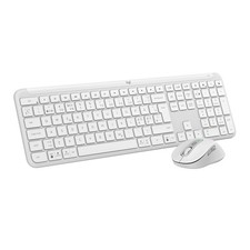 Logitech MK950 Signature Slim Wireless Keyboard en Muis Combo -Wit, Pan Nordic Q Wireless toetsenbord price