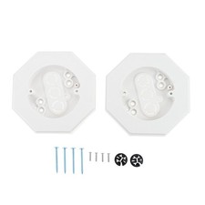 2Sets Siding Mounting Block Parts with Built-in Electrical Box 8141 Vertical Inbouw Sets price