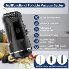 Electric Mason Jar Vacuum Sealer Kit Handheld Food Storage Machine Sealer Pump Vacuum Sealer price