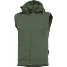 Pentagon Thespis Trui Vest Klassieke Heren Hooded Mouwloos Politie Camo Green Heren trui & vest & gebreide kleding price