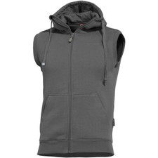 Pentagon Thespis Trui Vest Hood Jumper Mouwloos Heren Warm Jack Wolf Grey Heren trui & vest & gebreide kleding price