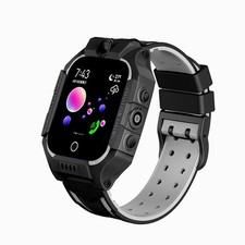 Kids Smart Watch Camera GPS Tracker SOS Call Phone Watches For Boys Girls Black Slim kinderhorloge price