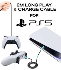 2 Meter Long USB Play and Charge Charging Cable for PS5 PlayStation 5 Controller PlayStation Controller en Accessoires price