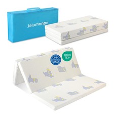 Jelumonpe Pack and Play Mattress 38"x26"x1.5",Trifold Portable Pack n Play Ma... Baby Playpen & Cribs price