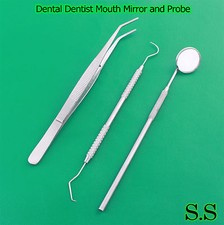 Dental Dentist Mouth Mirror and Probe Hygiene Examination Cleaning Set PR-0075 Hygiene en Reiniging price