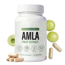 Organic Amla Capsules 1000mg – Indian Gooseberry Amla Fruit Extract Supplement Organic producten price