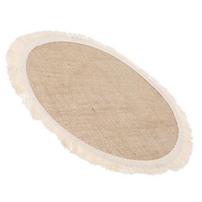 Burlap Round Placemat Rustic Farmhouse Table Circle Placemat Cup Holder Coaster Placemat price