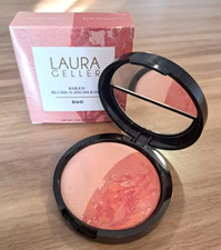 Baked Blush-n-Highlight Duo Pink Potpourri/French Kiss by Laura G, 9g, NEW&Boxed Blush price