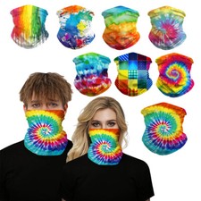 HOT Rainbow Bandana Face Mask Cycling Biker Outdoor Snood Unisex Neck Scarf Tube Bandana (Outdoor) price
