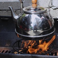 Round Iron Trivet Heat Resistant Teapot Trivet for Household Hiking Barbecue Trivet price