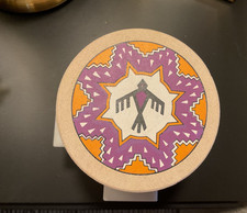 Southwestern Sandpainting~ Trivet- Native American Thunderbird Trivet price