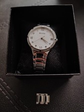 Bulova Classic Crystal Women's Stainless Steel Bracelet Watch 96L262 Steel Armband price