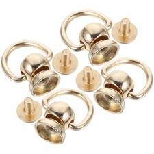 4 Pcs D Rivet Zinc Alloy Purse Hardware For Crossbody Purse Craft Rivet price